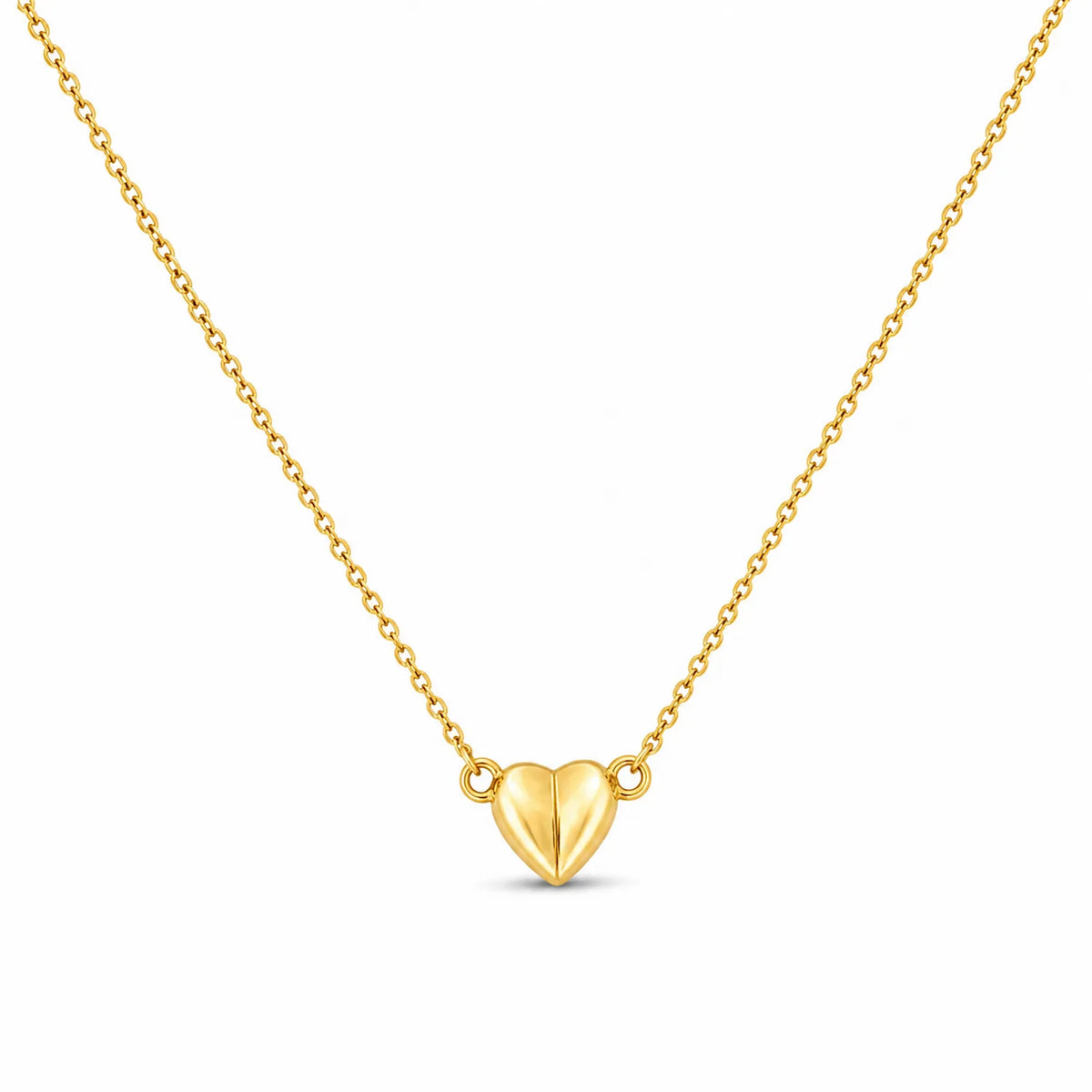 Tiny Heart Megnat Necklace