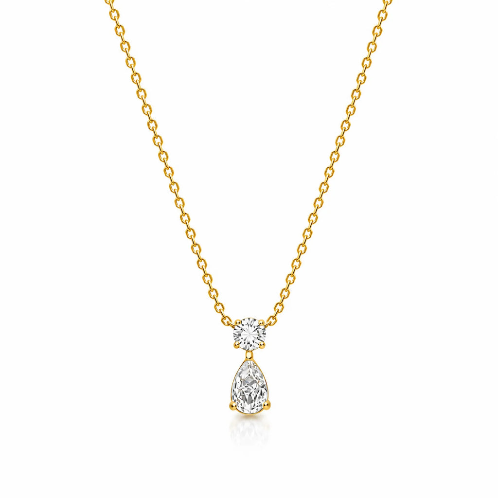 Circle Drop Necklace