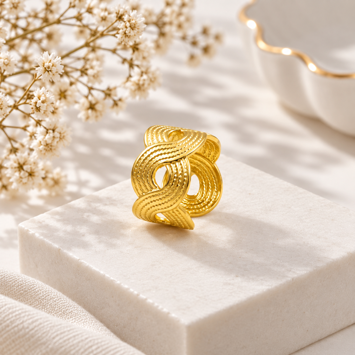 Infinity link Ring