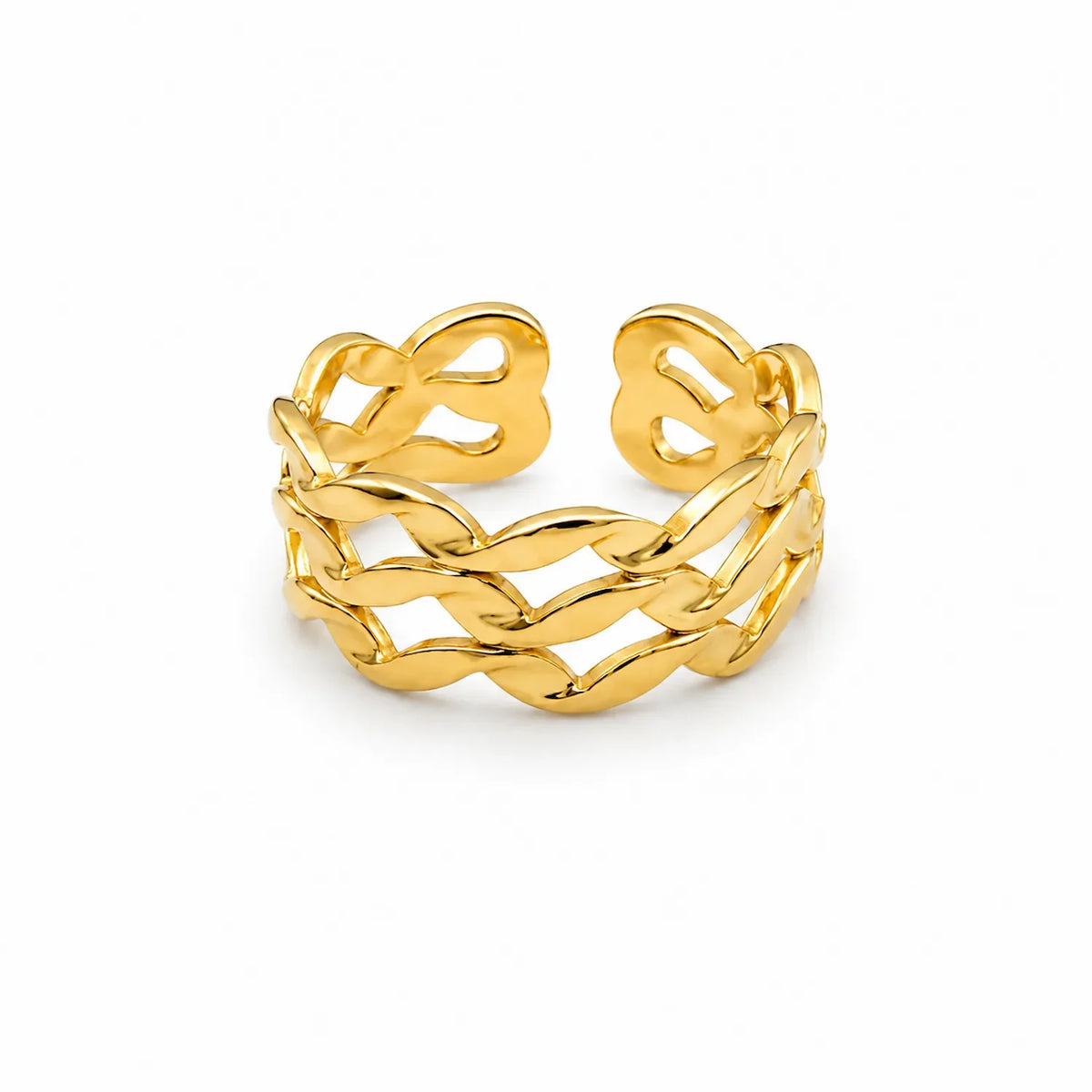 Weaved line Ring