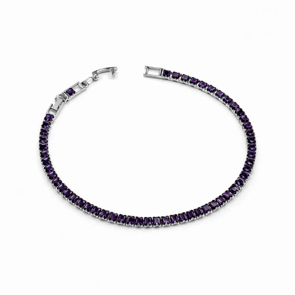 Shine Stack Tennis Bracelet
