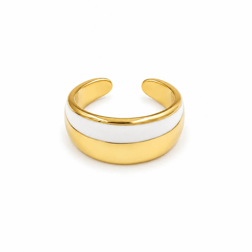 White Gold Drop Ring