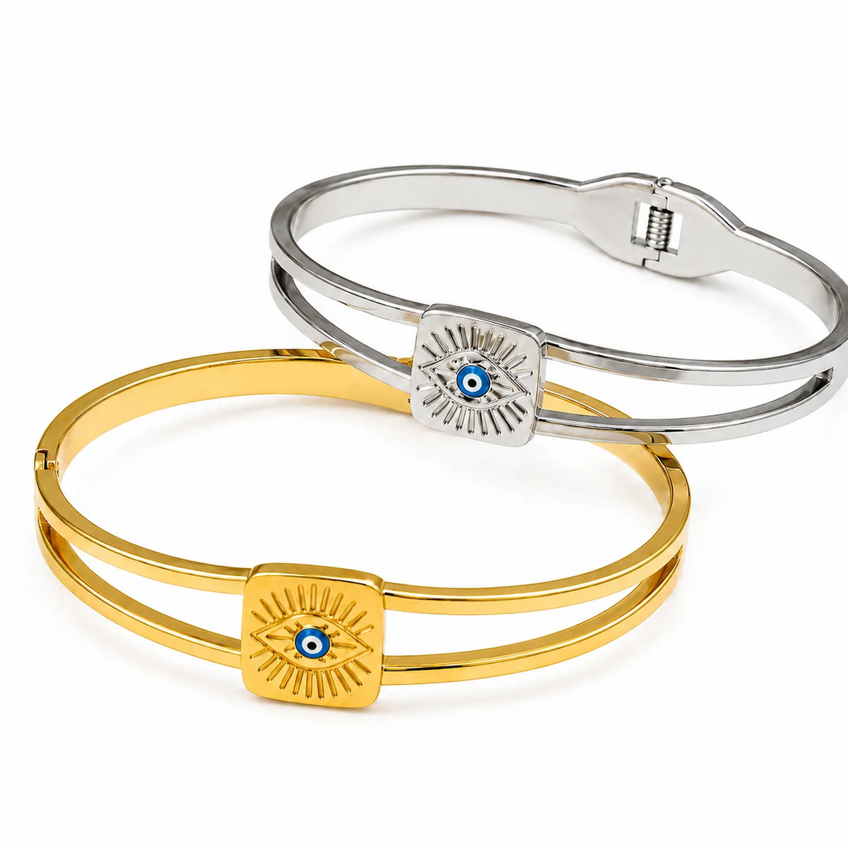 Square Evil eye Kada