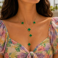 Dangling Clover Necklace