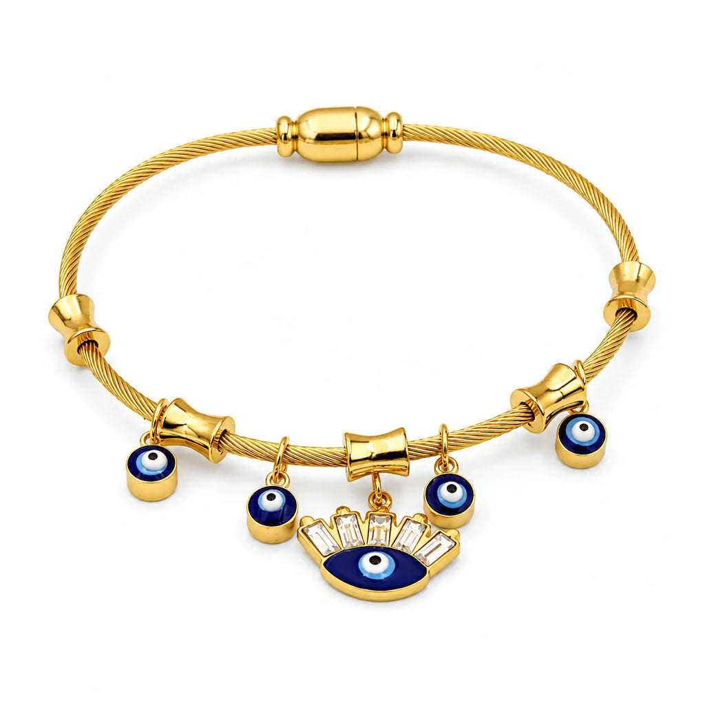Dangling Evil eye Kada