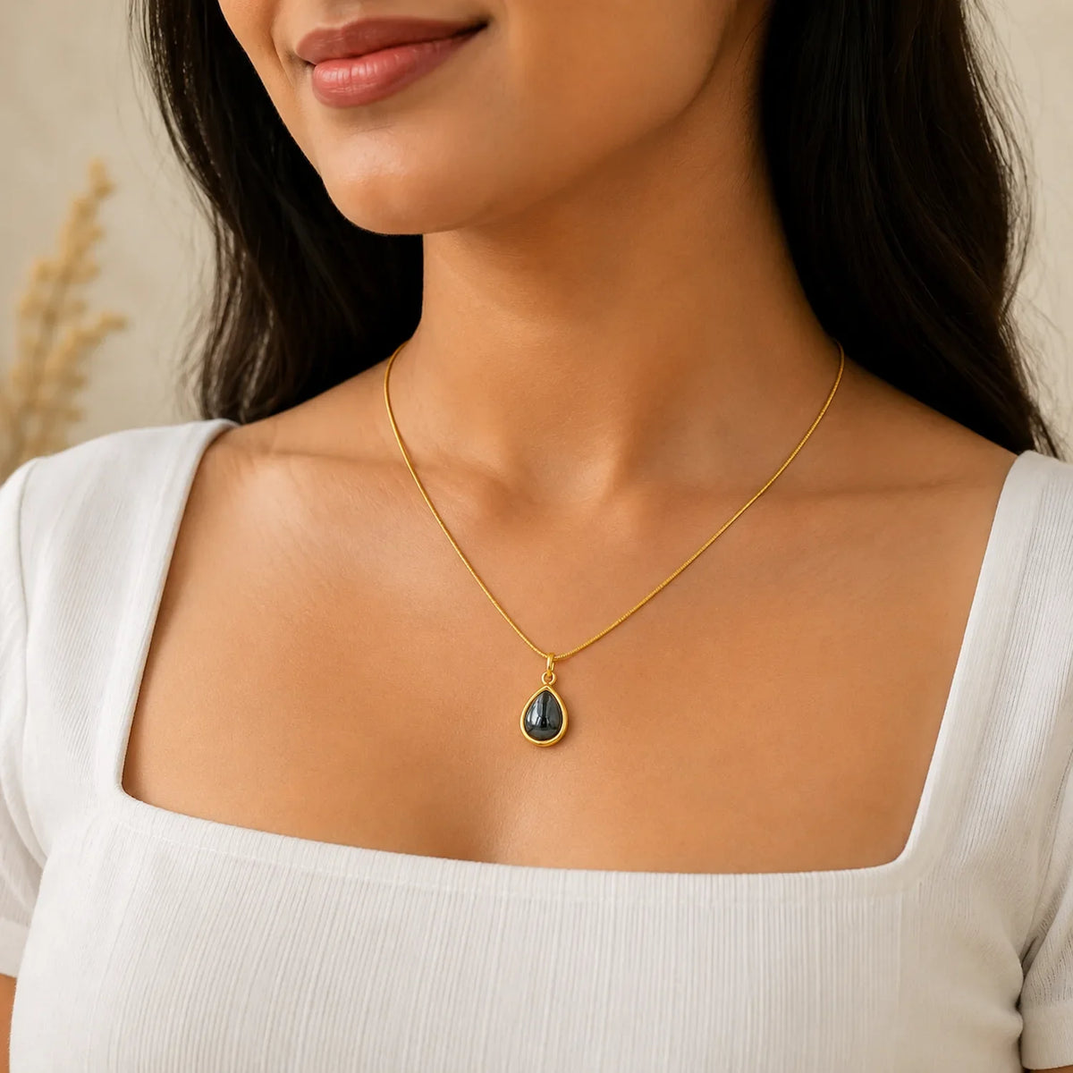 Water Drop Pendant Necklace