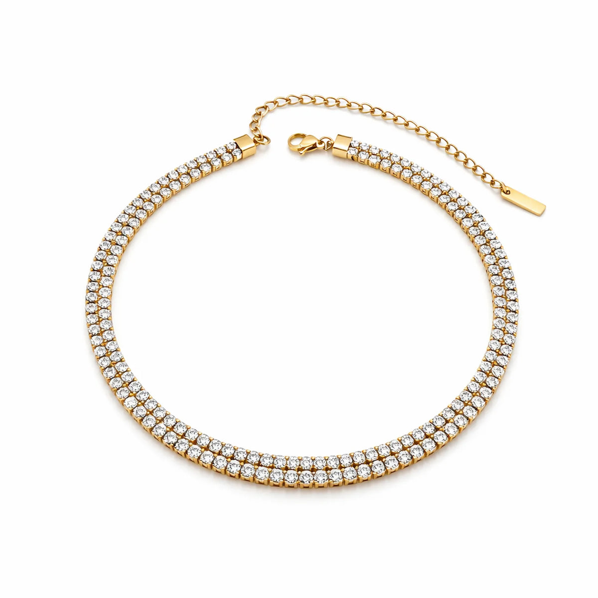 Double line Tennis Choker