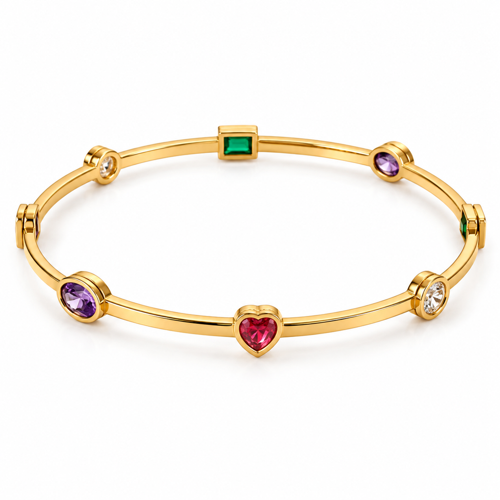 Amara Crystal Bangle