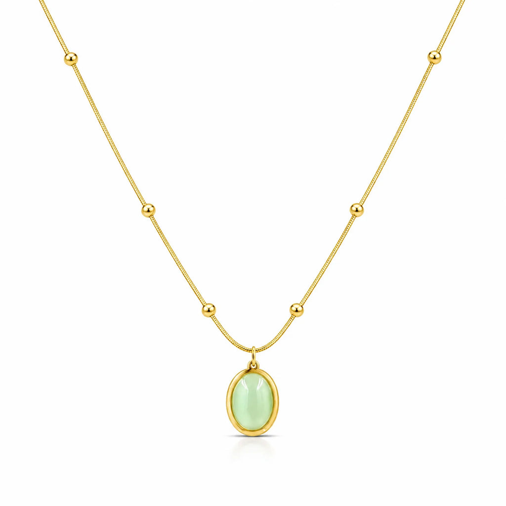 Cat Eye Stone Necklace