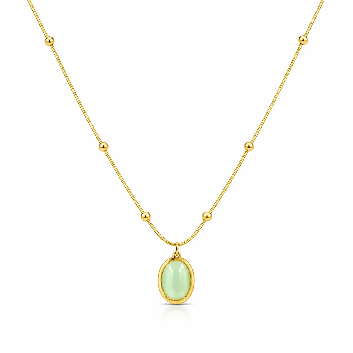 Cat Eye Stone Necklace