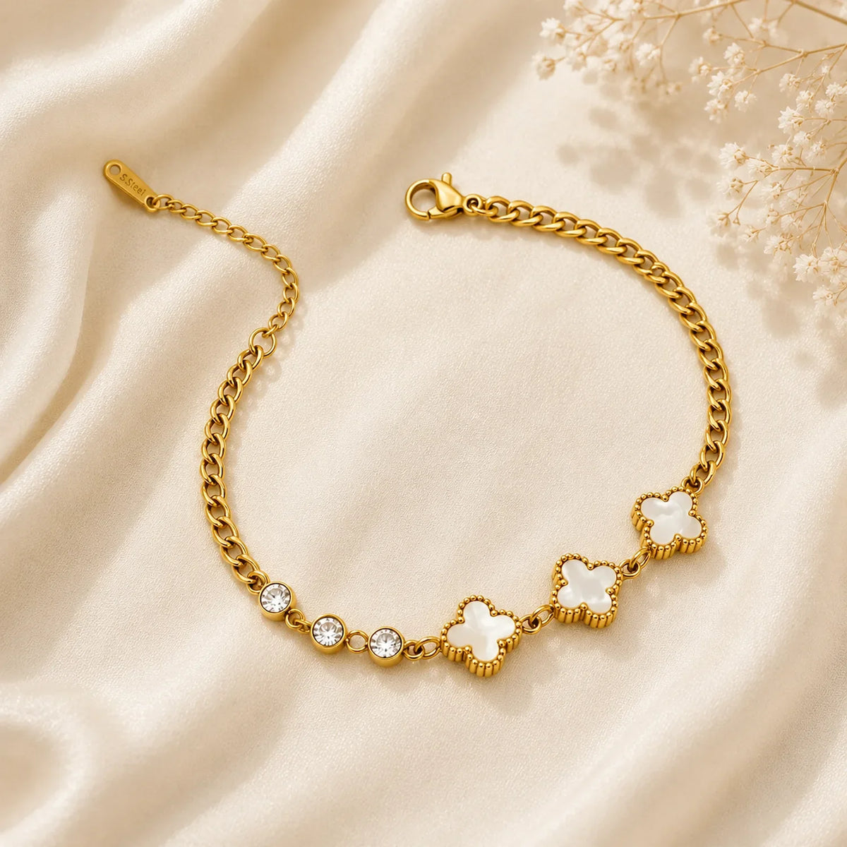 Clover Diamond Bracelet