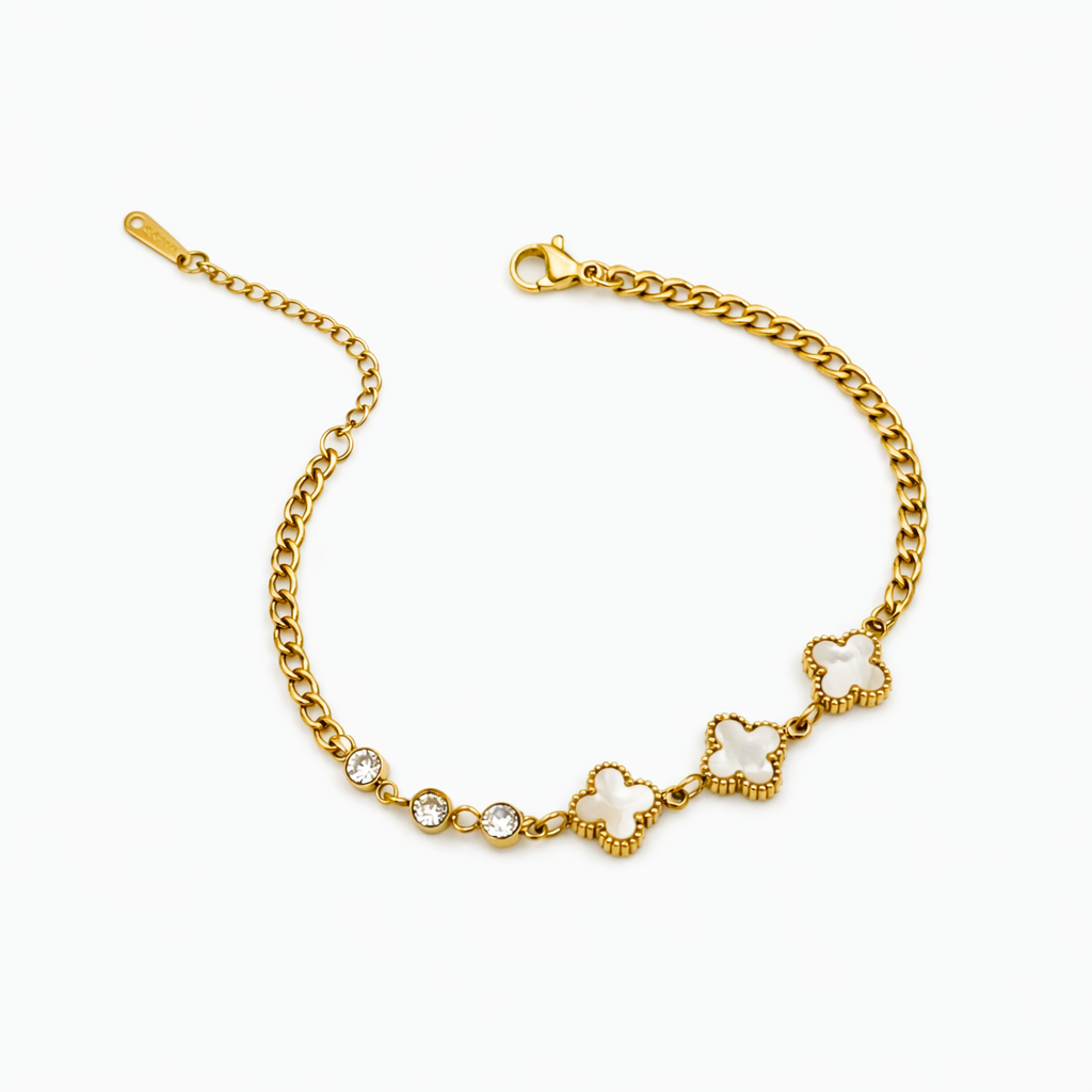 Clover Diamond Bracelet