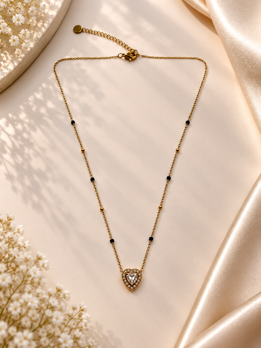 Ishita Halo Heart Mangalsutra