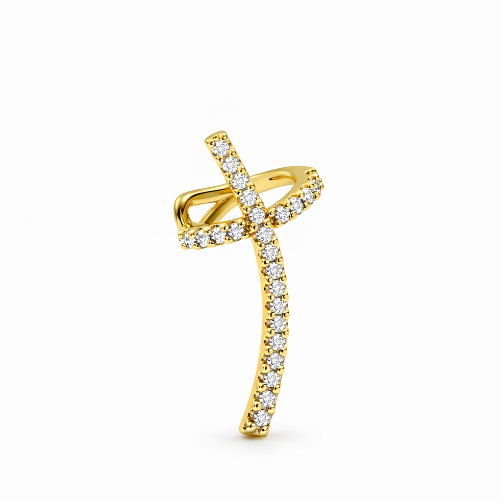 Cross Ear Cuff