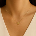 Gilded Ribbon Necklace