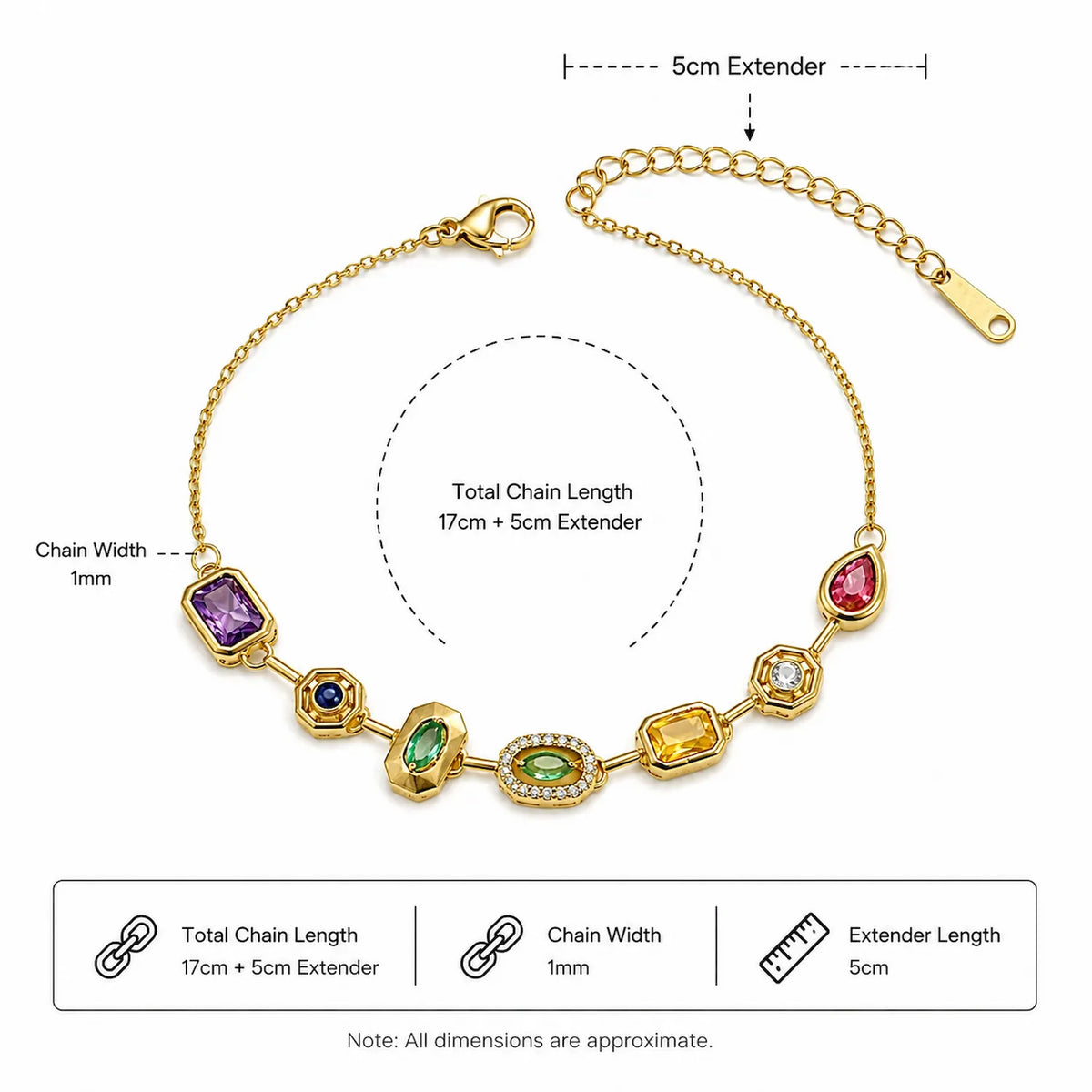 Gem Aura Bracelet
