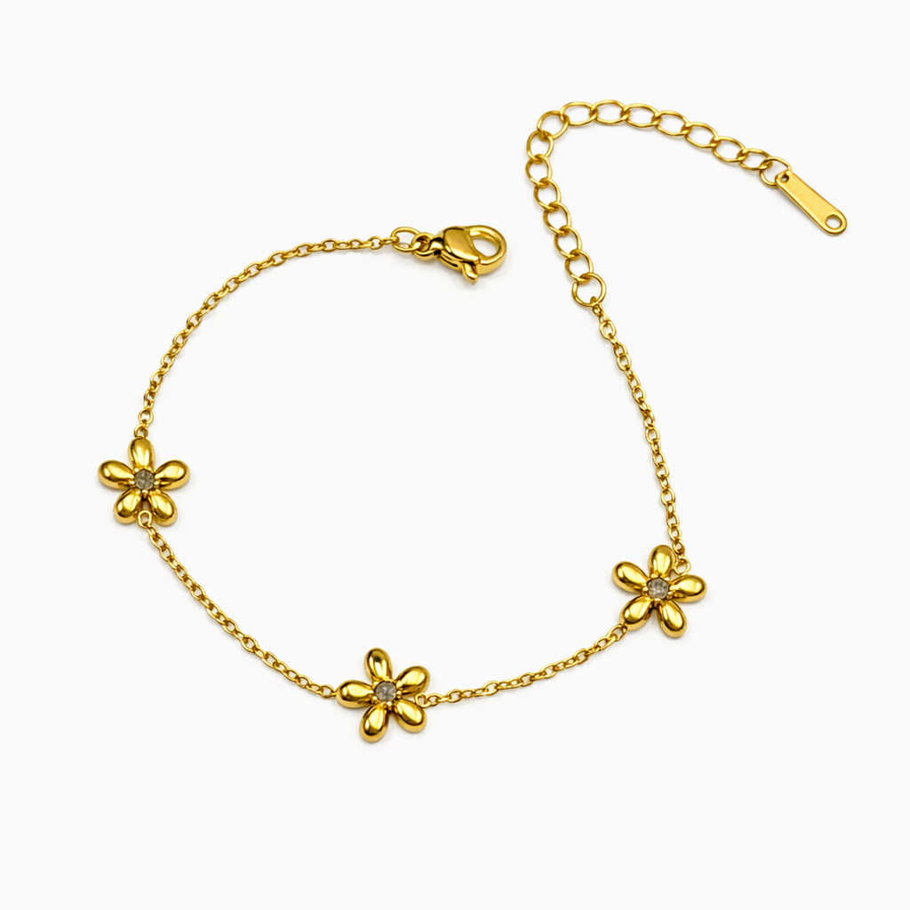 Golden Petal Bracelet