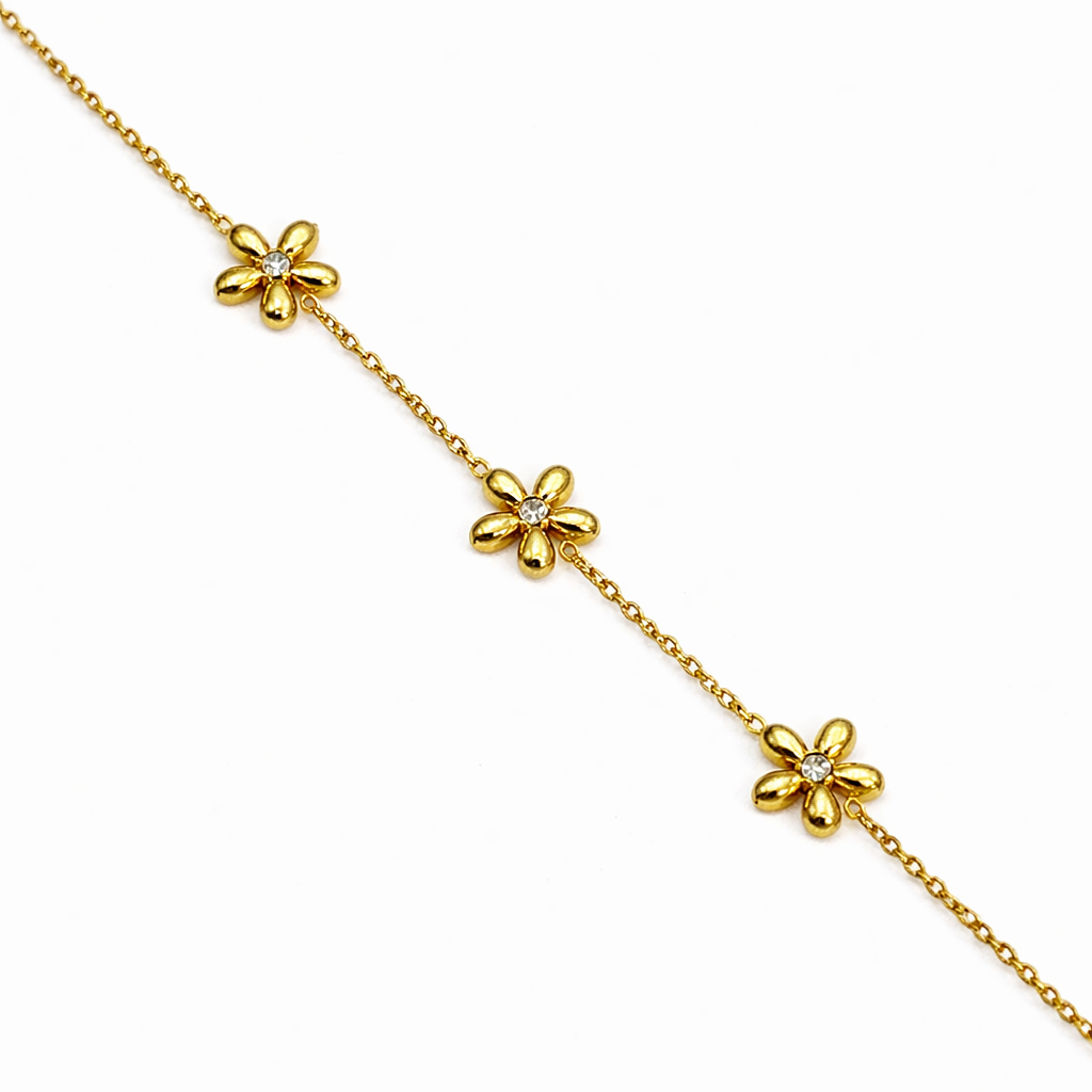 Golden Petal Bracelet