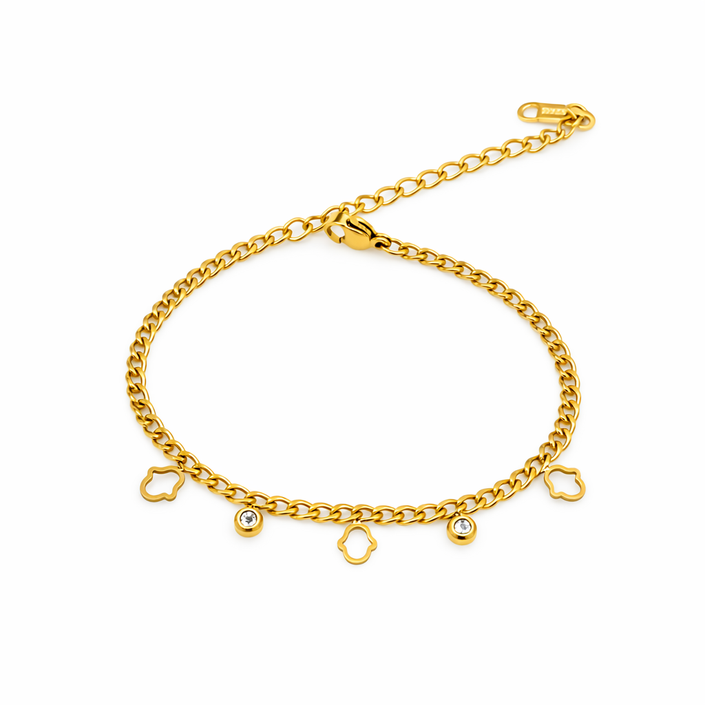 Hamsa Diamond Bracelet