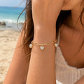 Heart Charm Bracelet