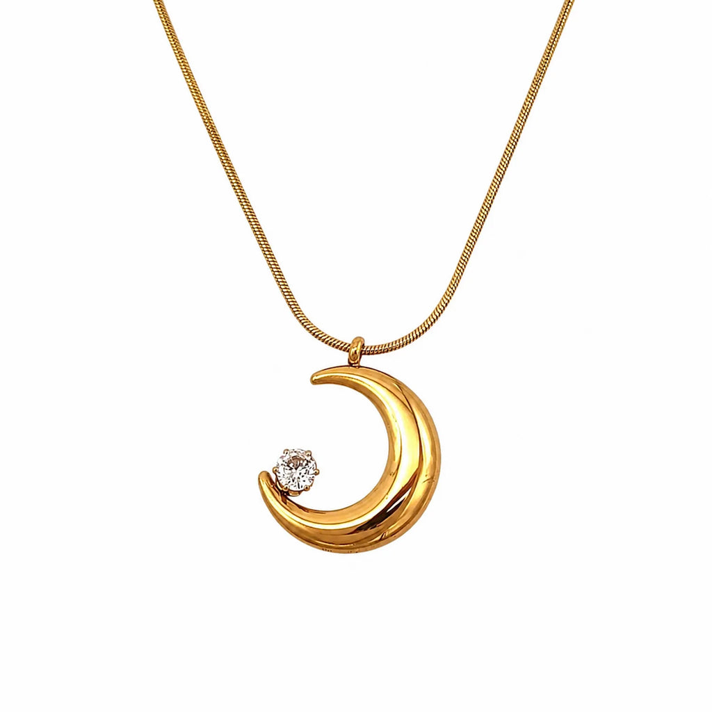 Moonlit Spark Necklace