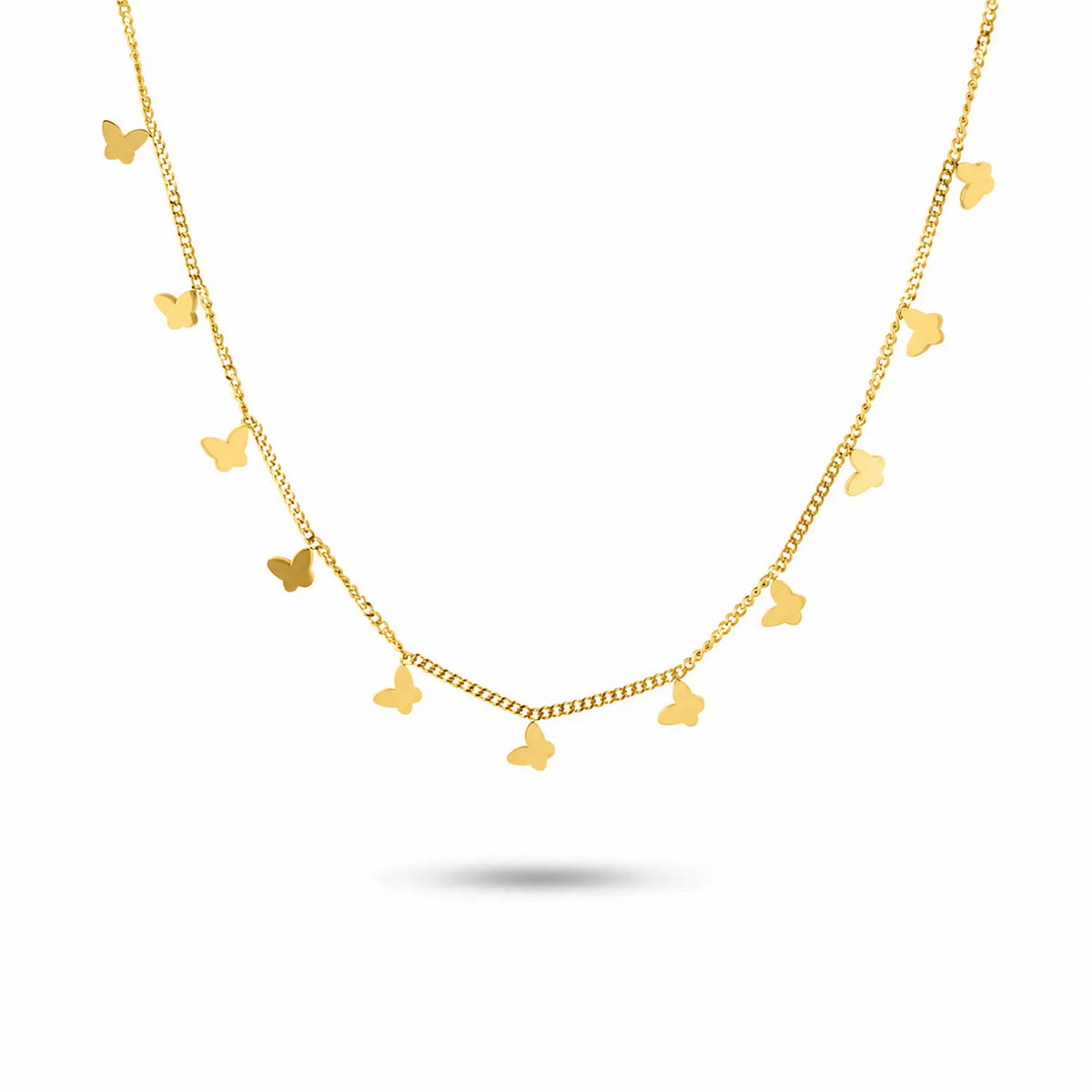 Hanging Butterfly Tanmaniya Necklace