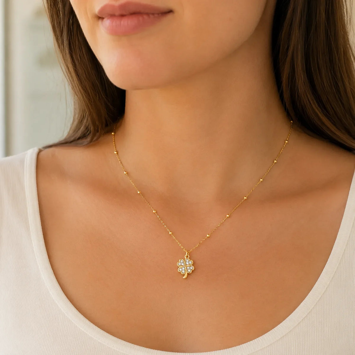Daisy Flower Necklace