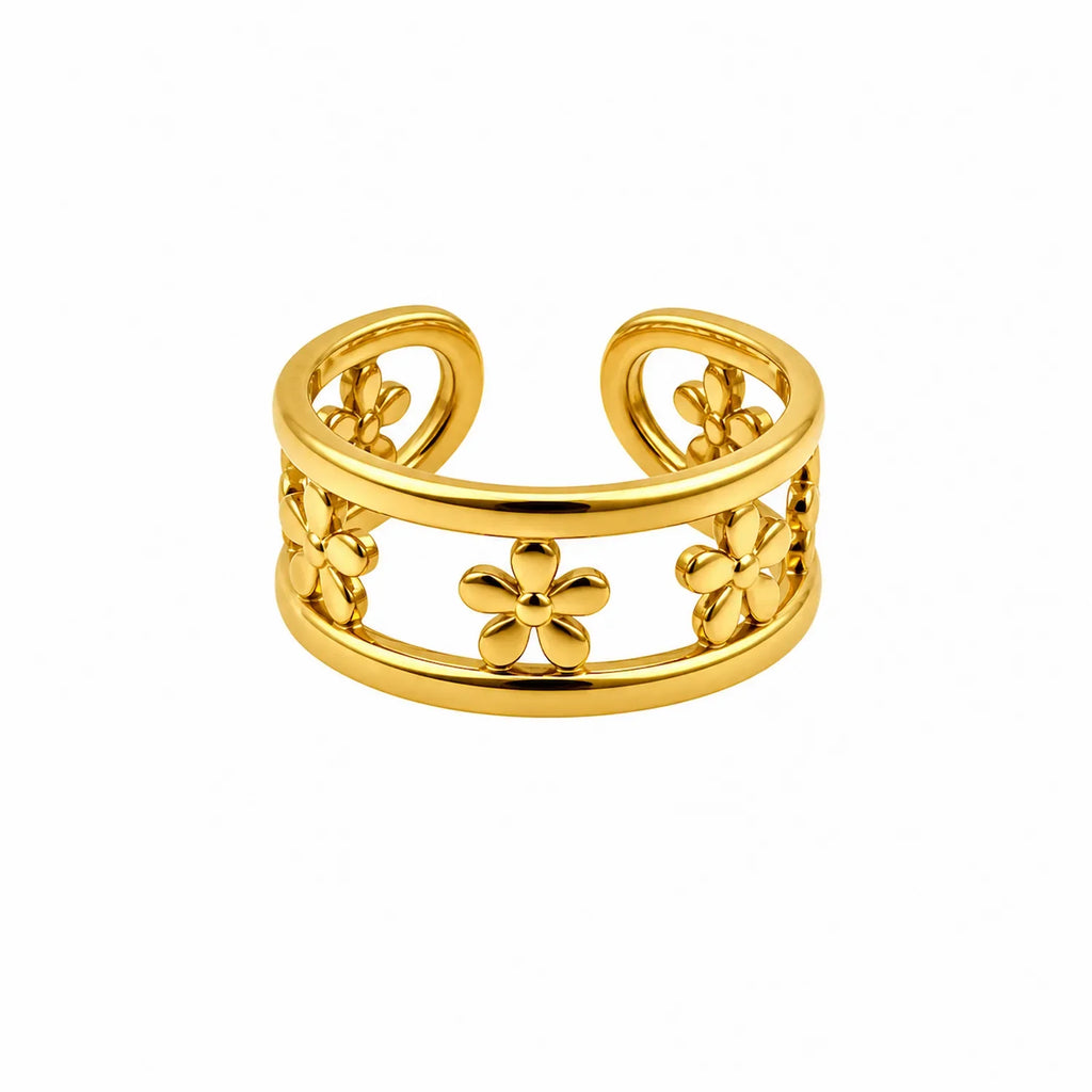 Daisy Charm Ring