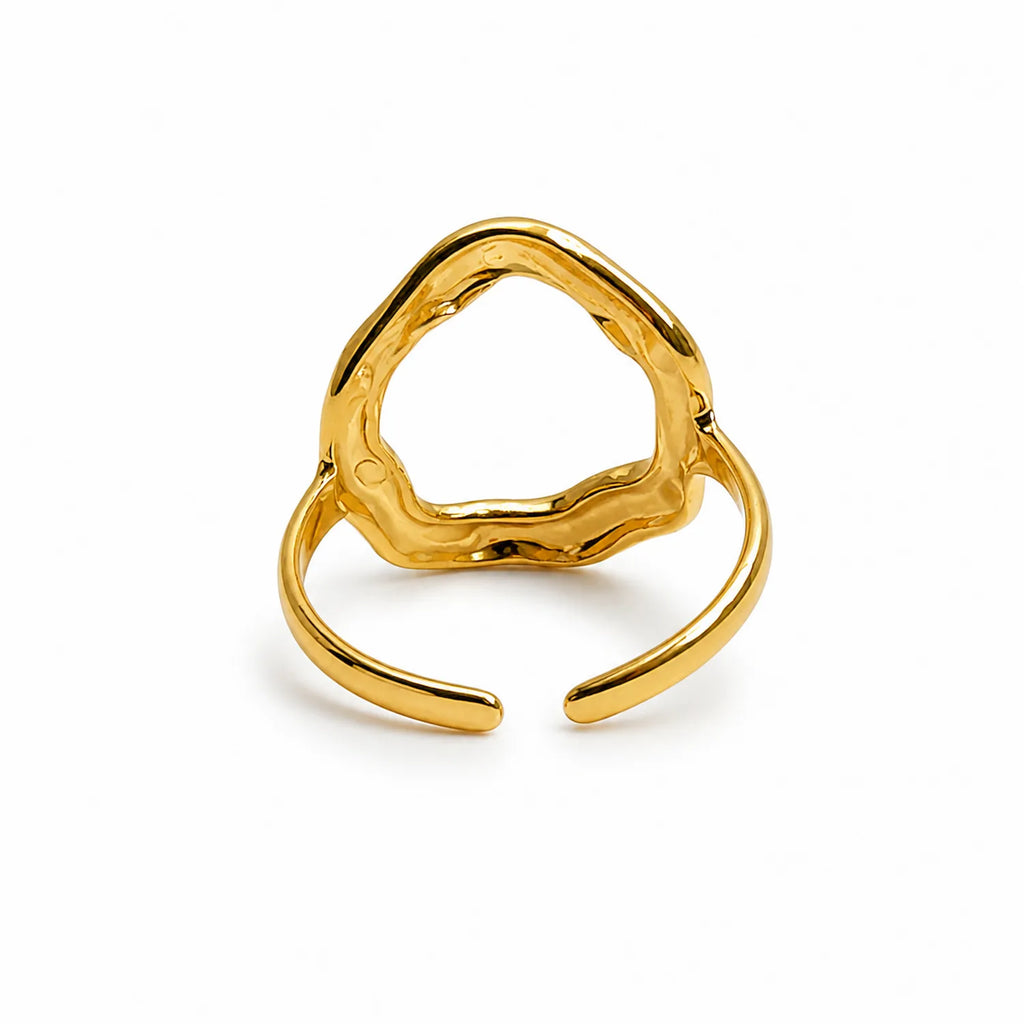 Raw Circle Ring