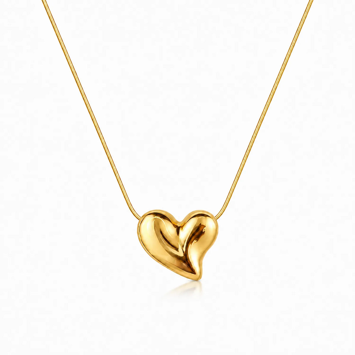 Puffy Heart Necklace