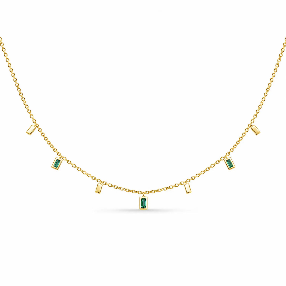 Emerald Tanmaniya Necklace