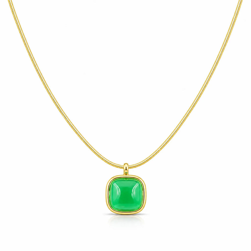 Emerald Glow Necklace