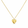 Puffed Heart Necklace