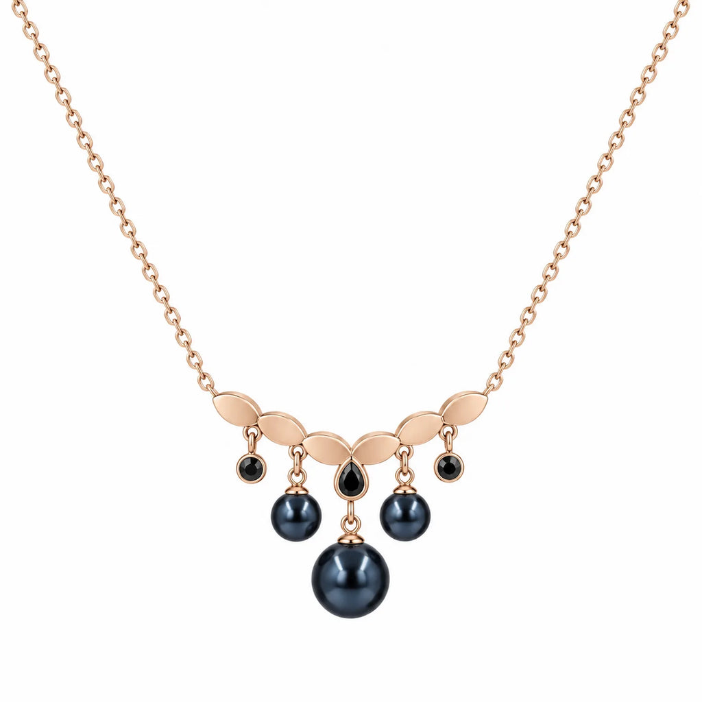Dangling Pearl Necklace
