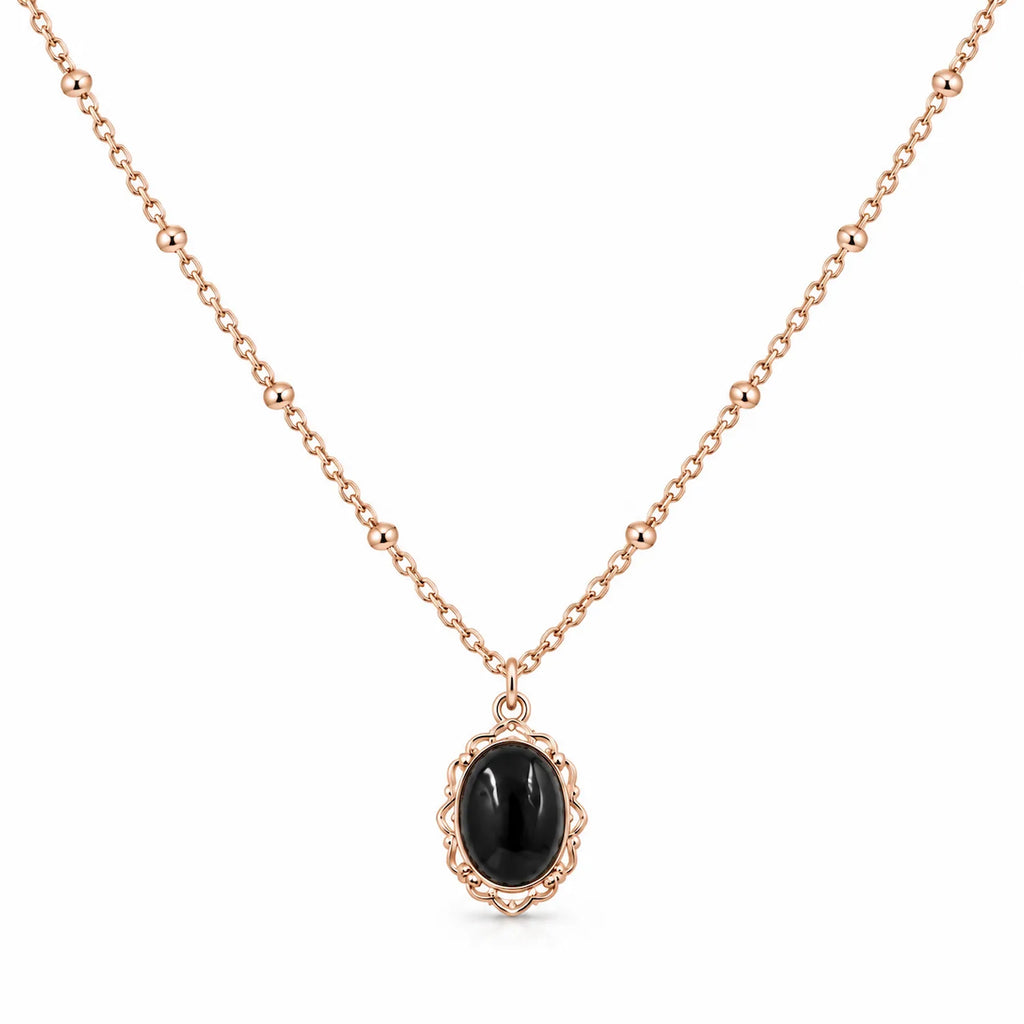 Oval Charm Necklace