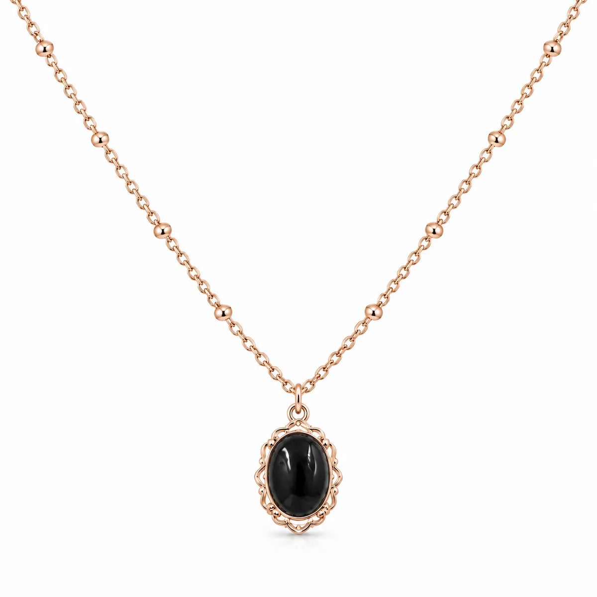 Oval Charm Necklace