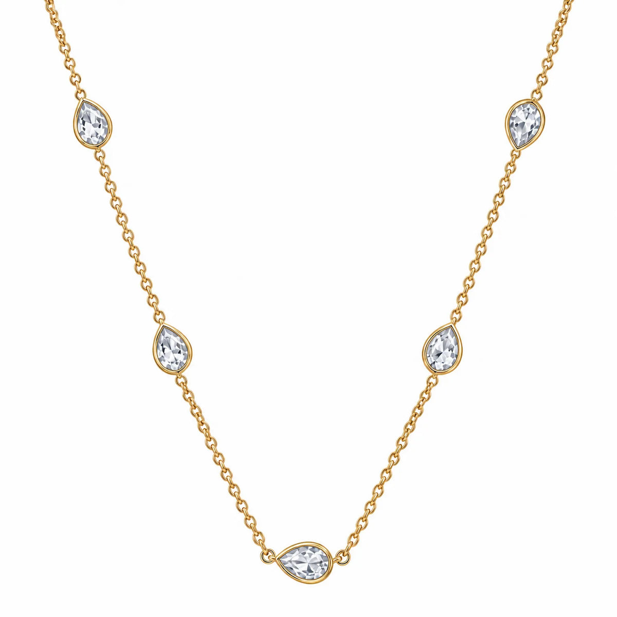 Droplets Tanmaniya Necklace