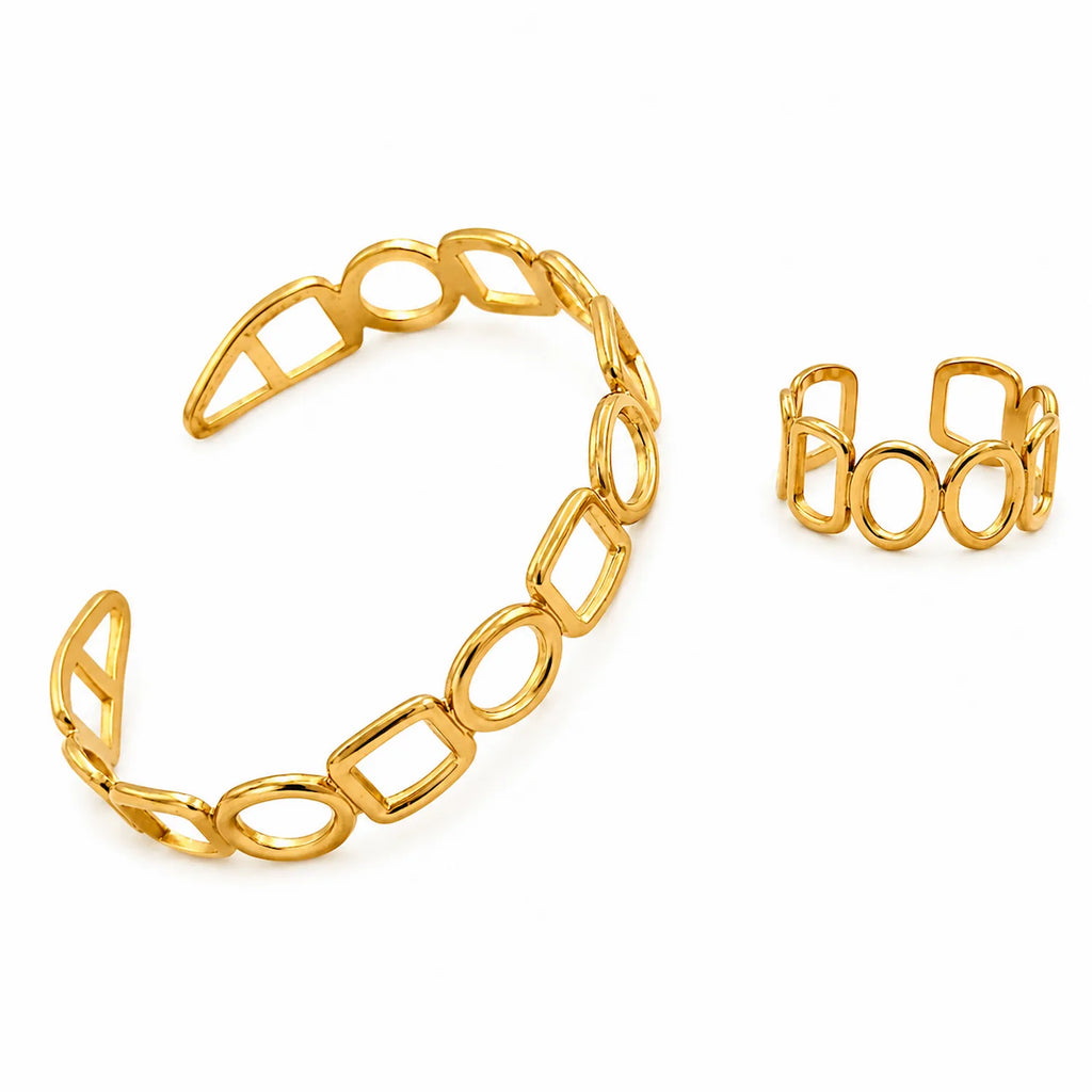Oval Square Link Combo