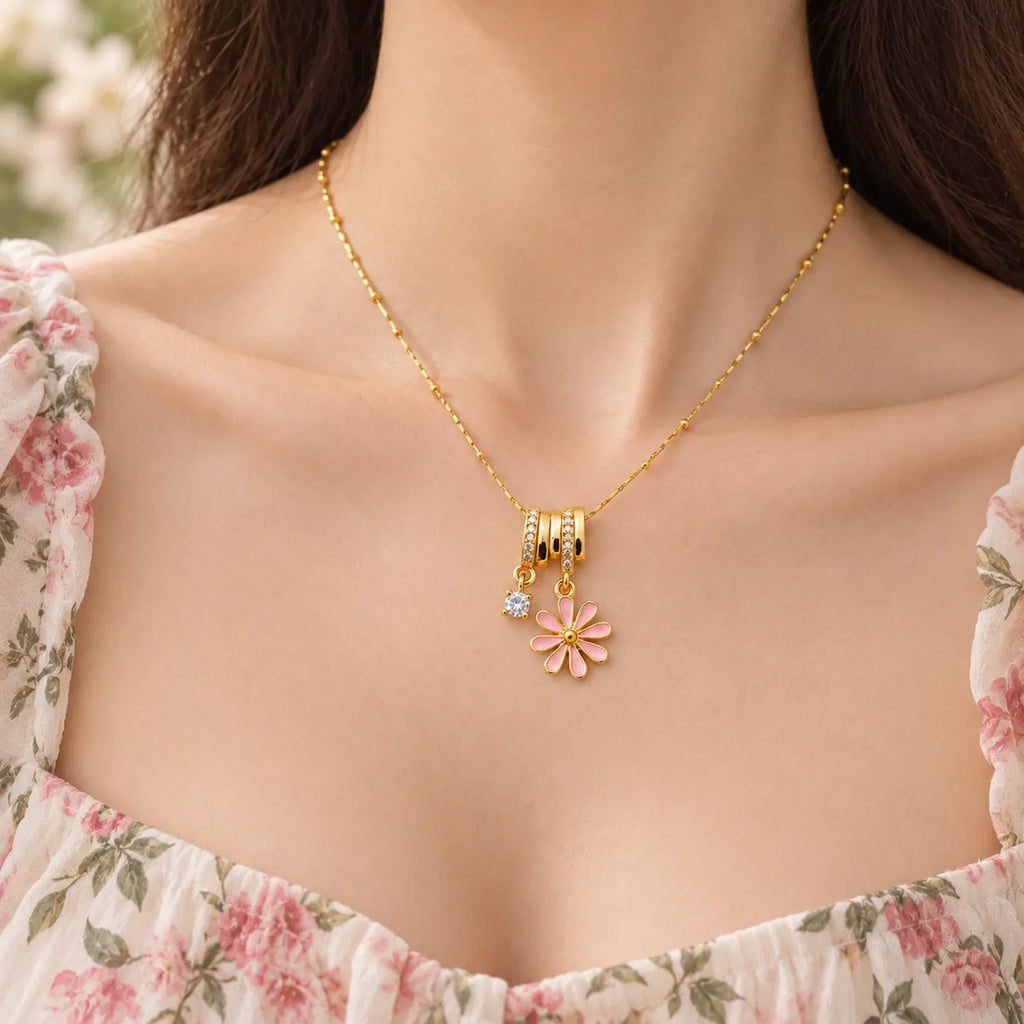 Daisy Drop Necklaces