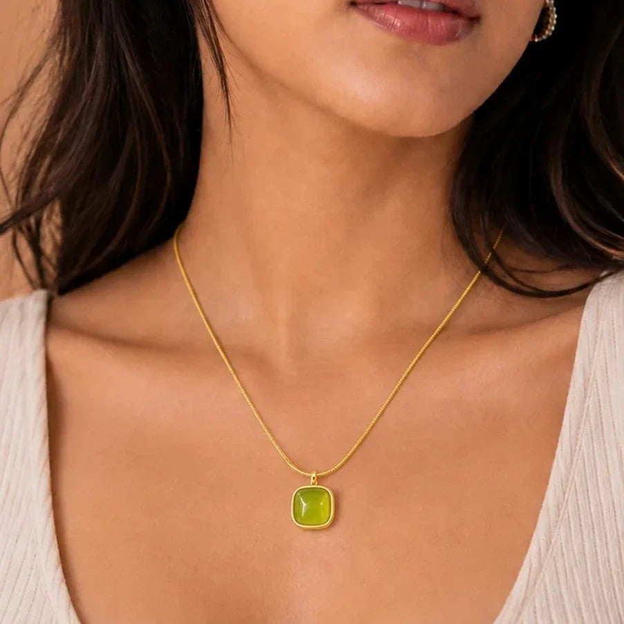 Emerald Glow Necklace