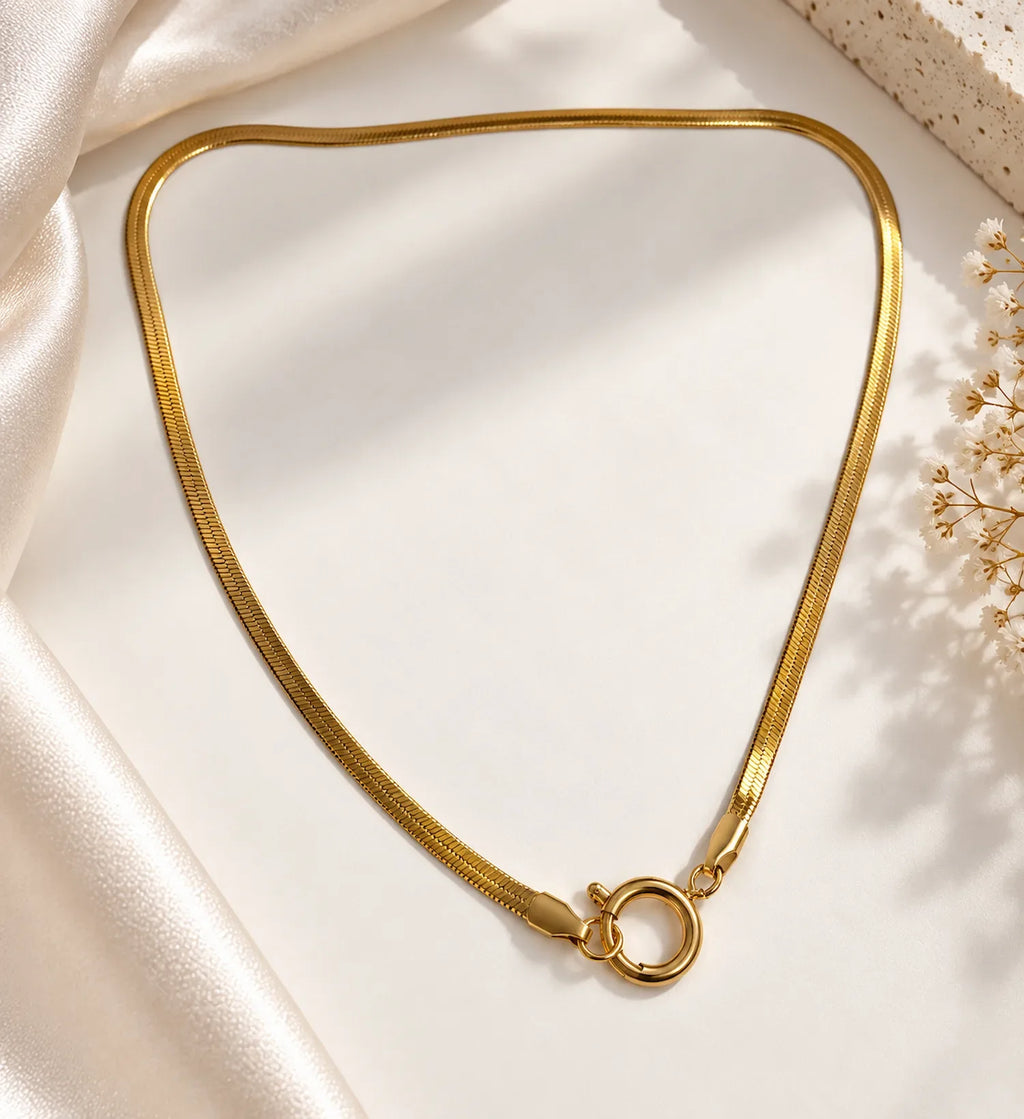 Bow Multi Charms Necklace