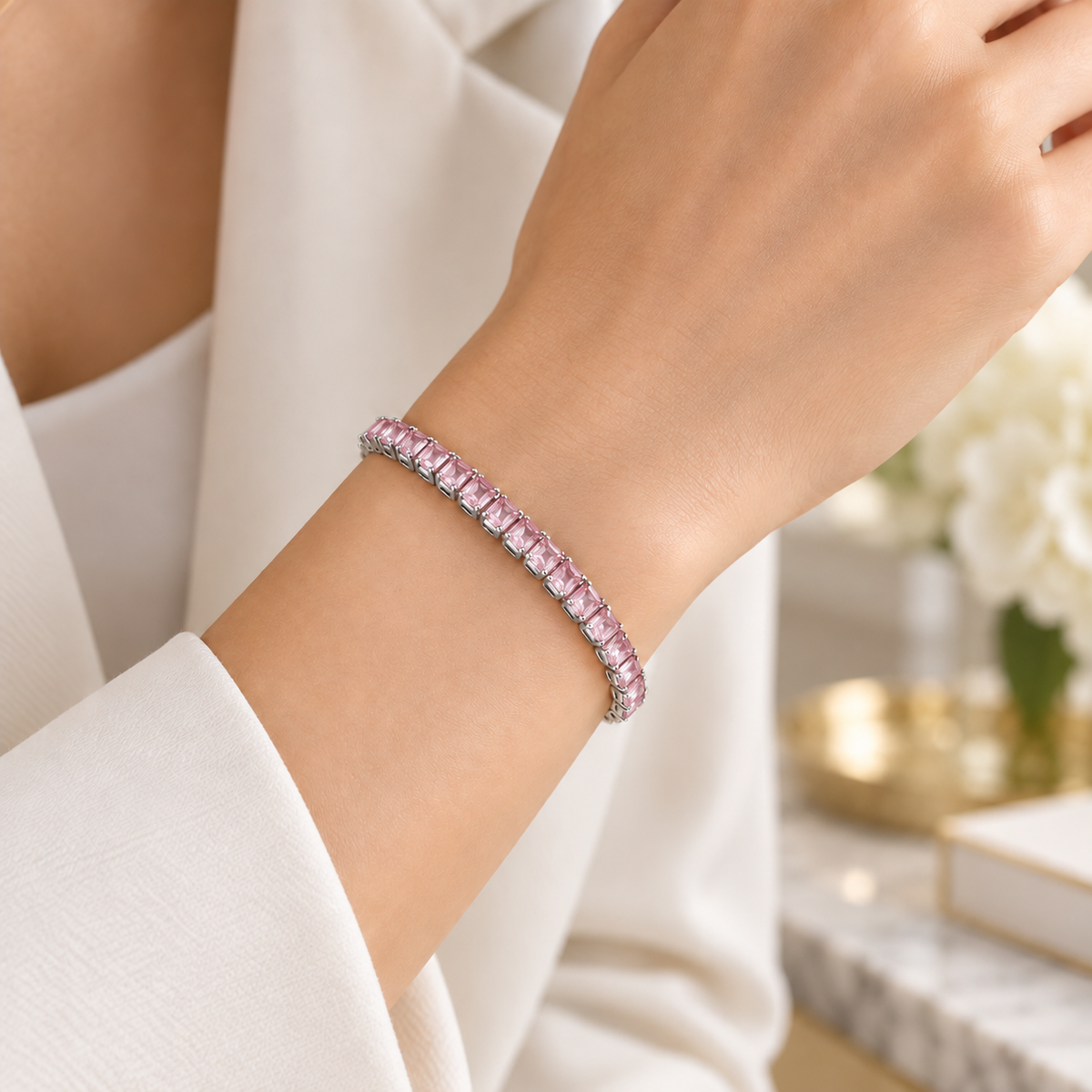 SPARKLINE Tennis Bracelet