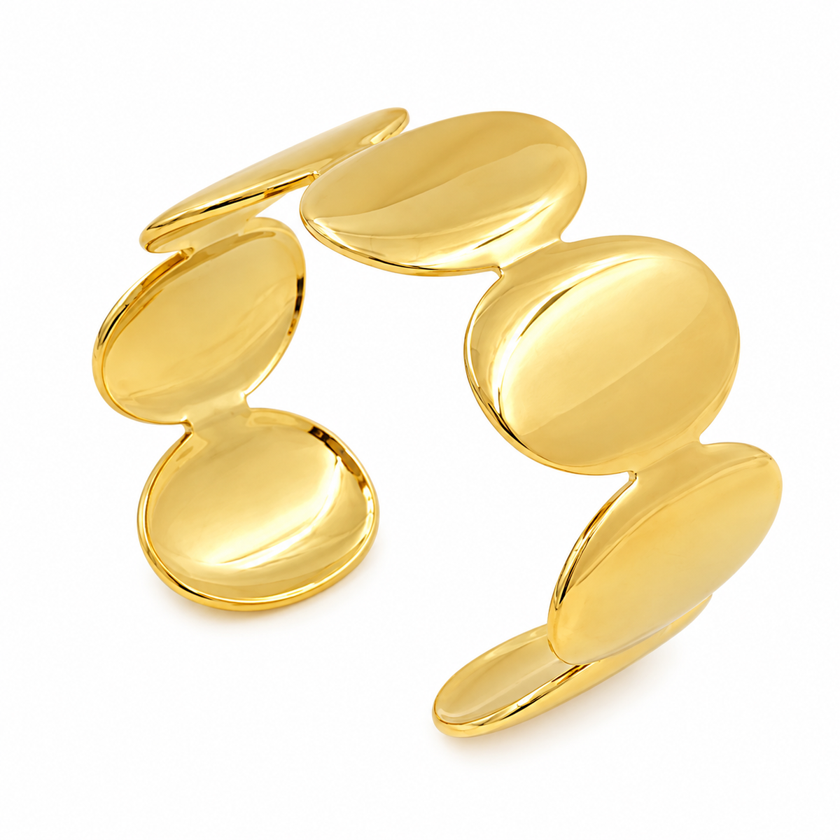 Golden Pebble Cuff kada