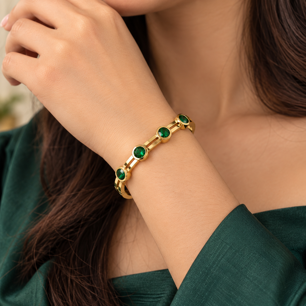 Elegant Stone Studded kada