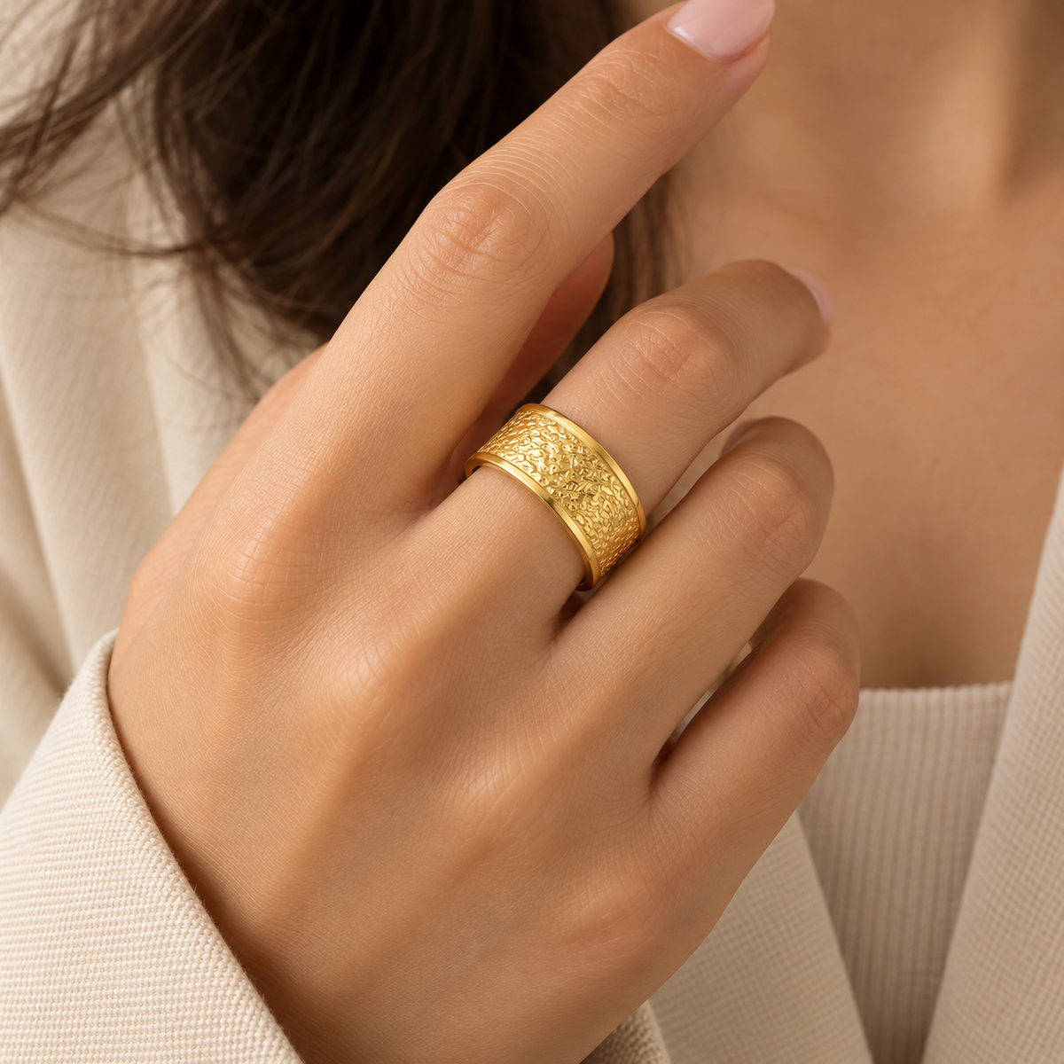 Vintage wide Ring