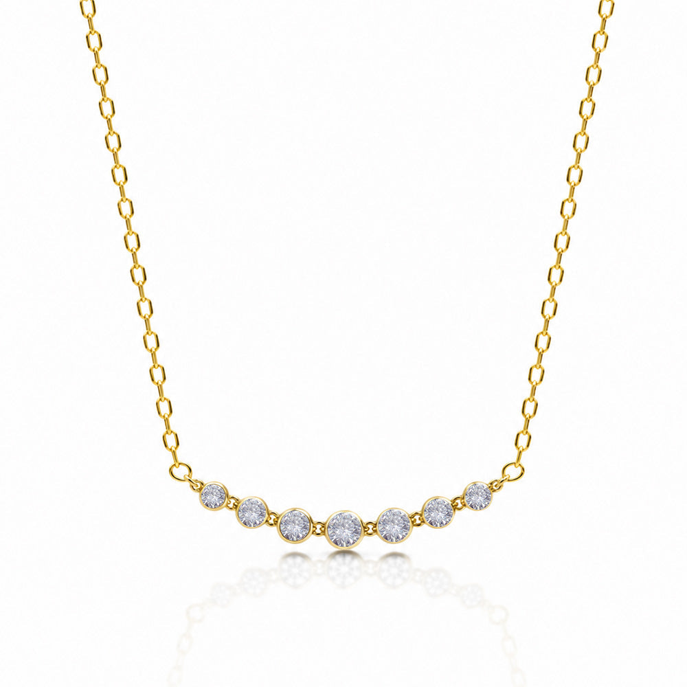 Celeste Seven Stone Necklace