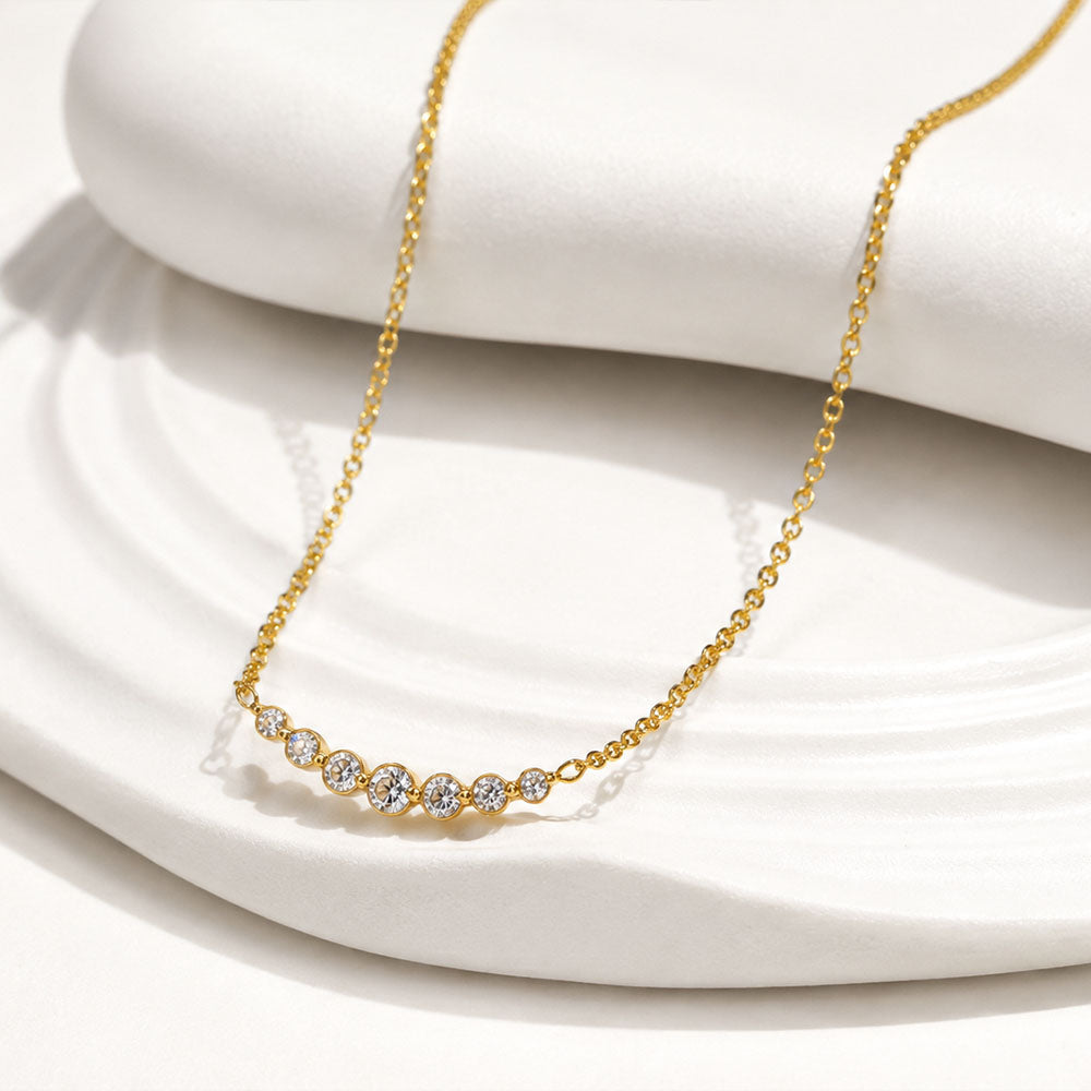Celeste Seven Stone Necklace
