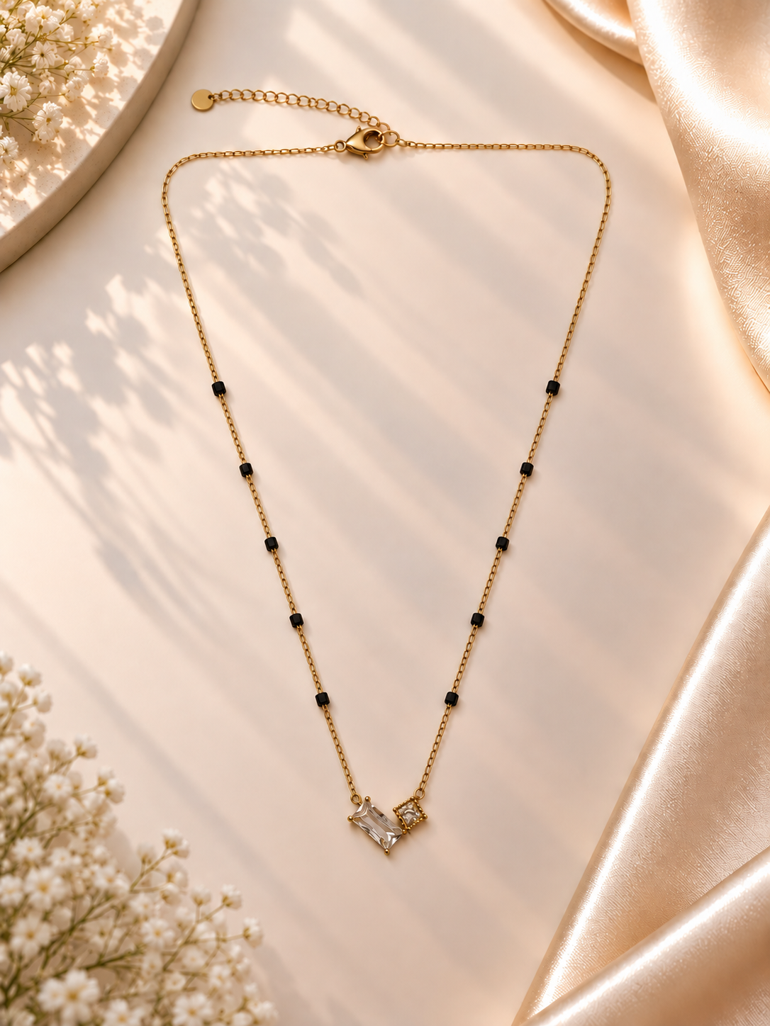 Riya Twin Crystal Mangalsutra