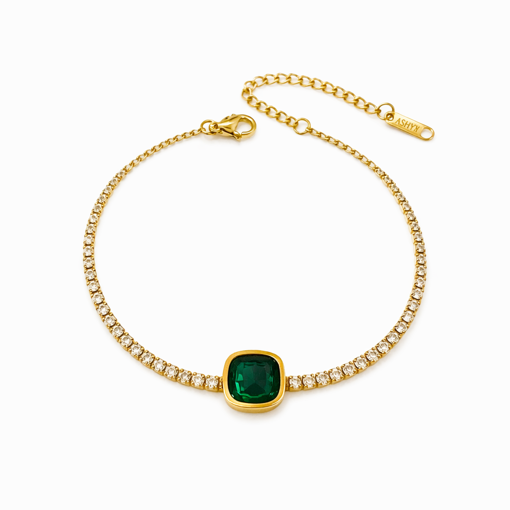 Imperial Emerald Tennis Bracelet
