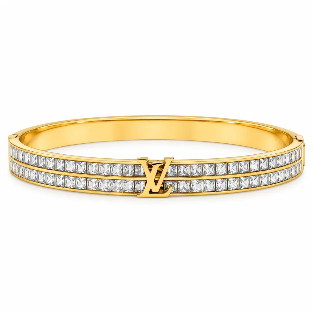 LV Double line Diamond kada